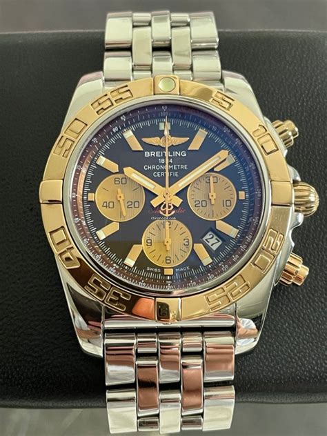 breitling chronomat two tone|Meer.